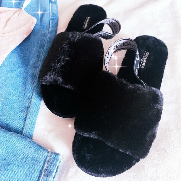 Koolaburra by UGG faux fur slides - Picture 2 of 13